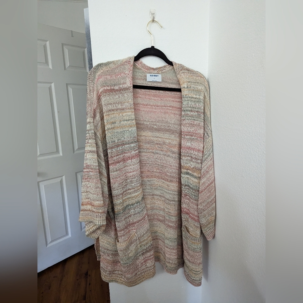 Old Navy Spring Open Front Cardigan Size XXL